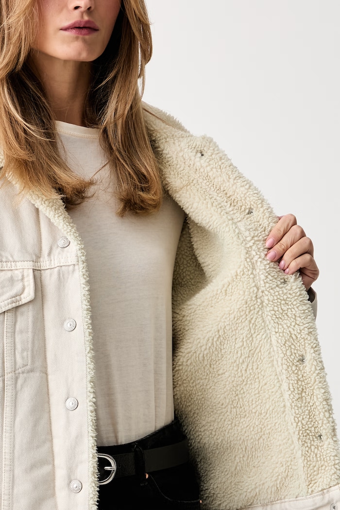 Levi's jeans jakna ženska denim 90S SHERPA A4435