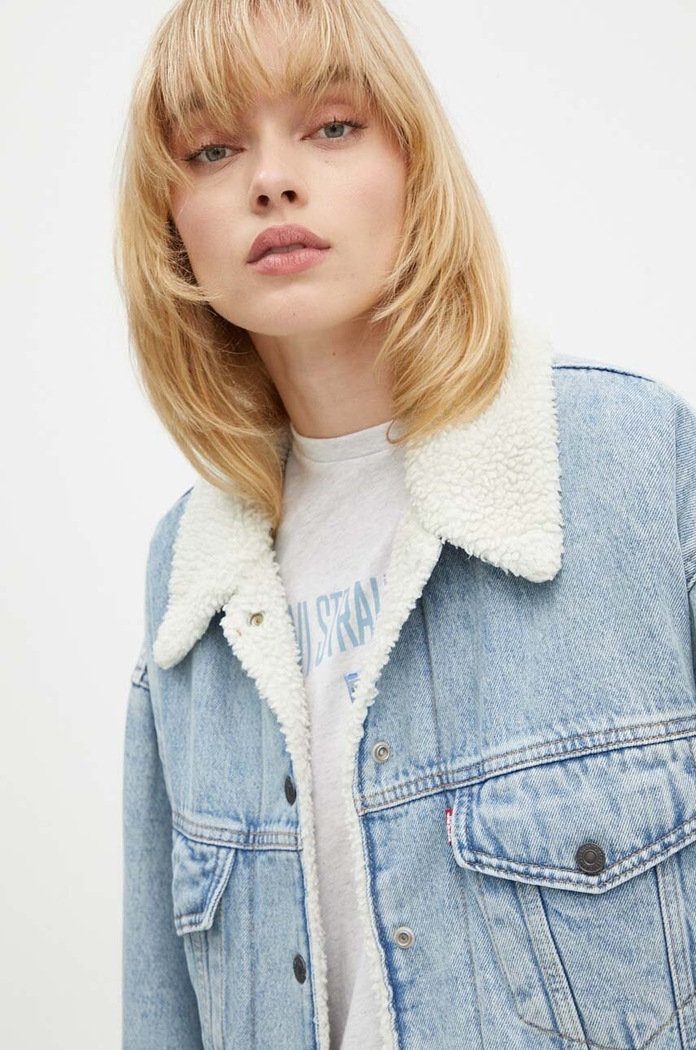 Džínová bunda Levi's modrá A4435