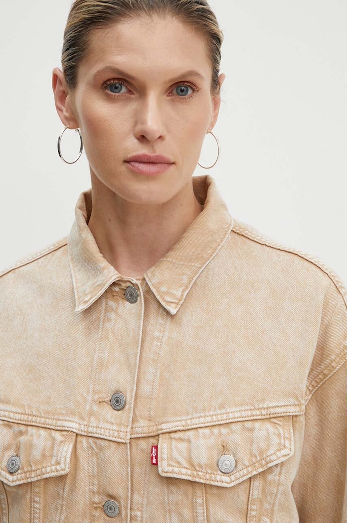 Jeans jakna Levi's bež A9155