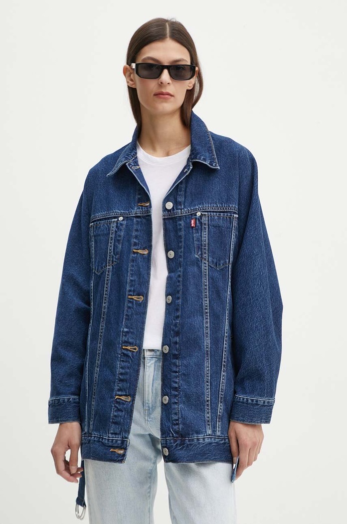 Džínová bunda Levi's námořnická modř A9368