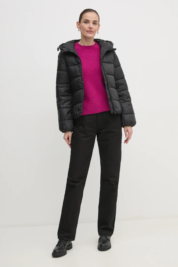 Jakna United Colors of Benetton 2NIWDN079 crna NC24