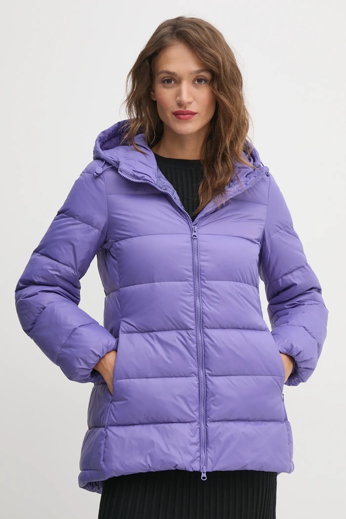 United Colors of Benetton piumino foderato violetto 2NIWDN06X