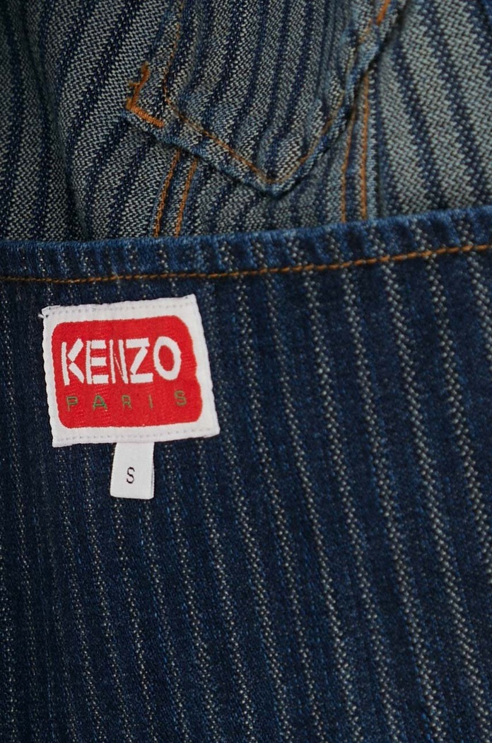 Rifľová bunda Kenzo Trucker Jacket Stripped FE62DV2456F2.DD