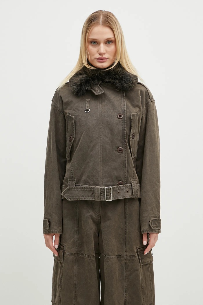 Куртка Kenzo Dyed Canvas Comber остальные коричневый FE62OU2129GK.92