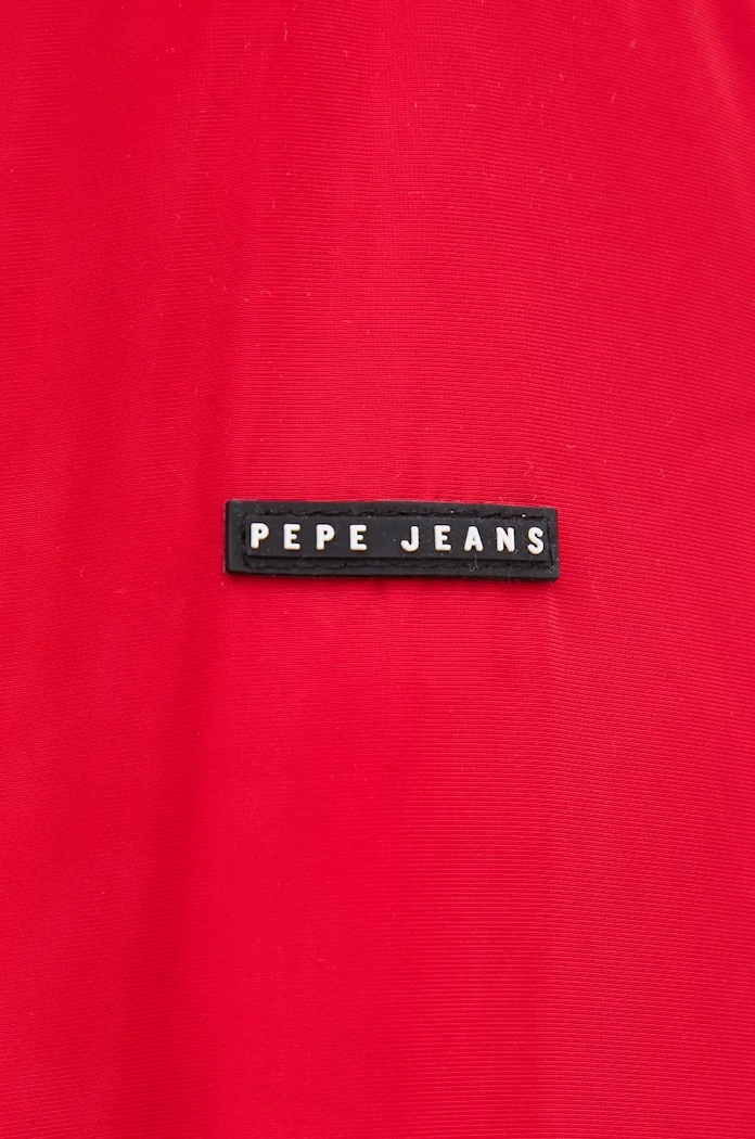 Páperová bunda Pepe Jeans CLEMENTINE PL402435 červená