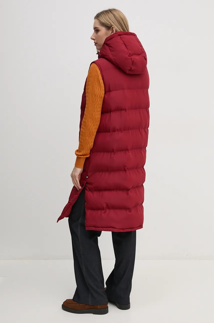 Ρούχα Αμάνικο μπουφάν Pepe Jeans BIBI VEST PL402439 πορτοκαλί