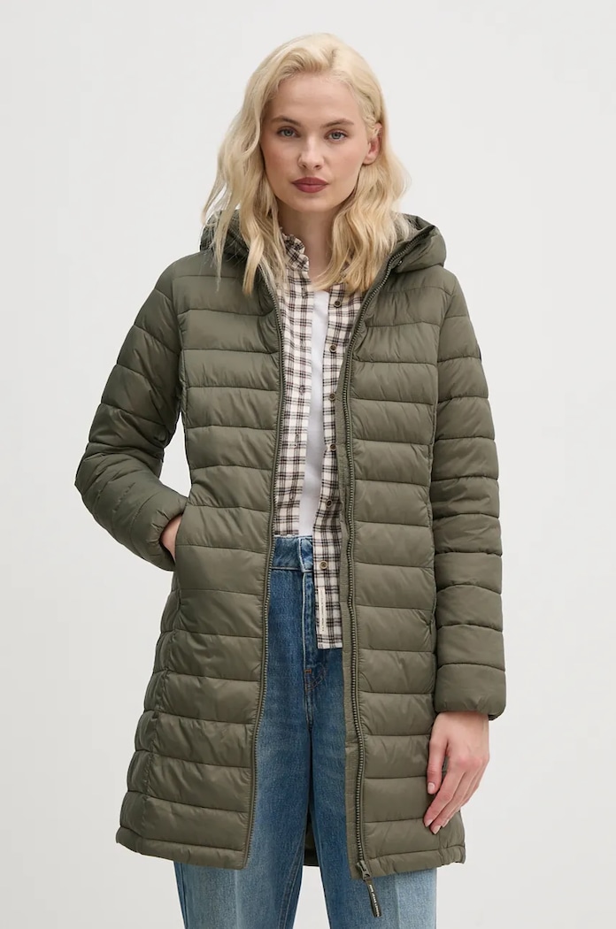 Pepe Jeans Kurtka AMMY LONG zielony PL402442