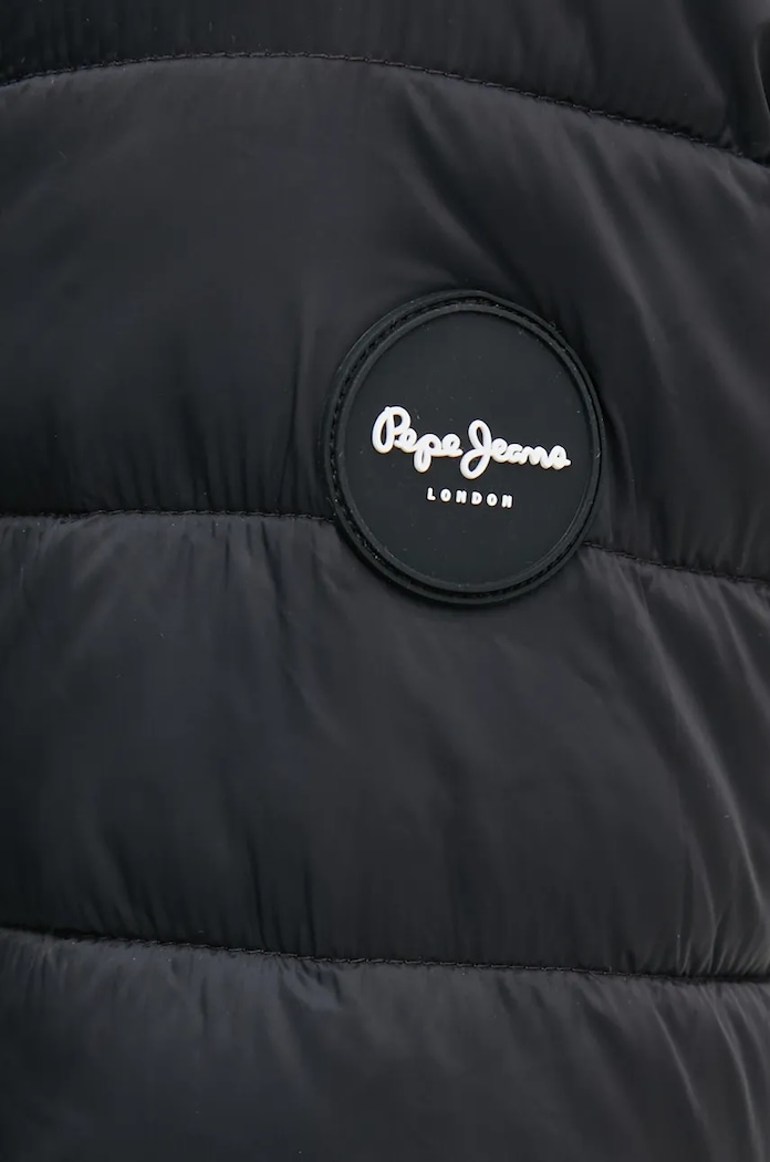 Bunda Pepe Jeans AMMY LONG černá PL402442