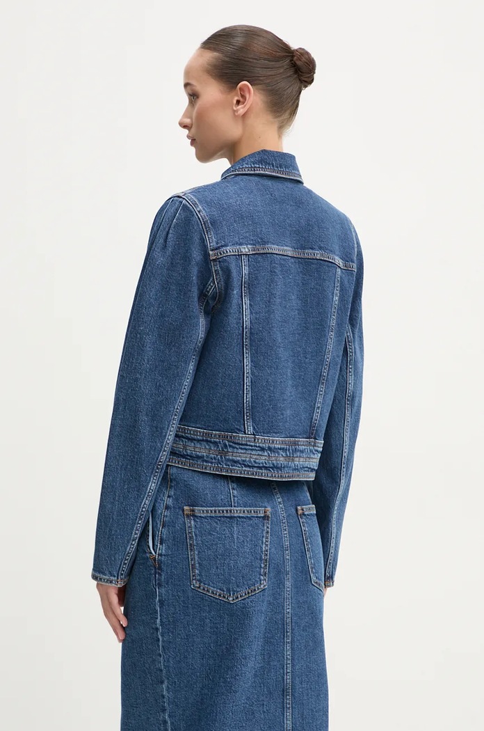 Oblačila Jeans jakna IRO WP07OURA modra