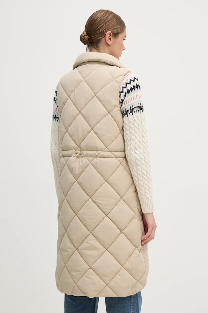 Odzież Barbour bezrękawnik Leverton Puffer Gilet LGI0171 beżowy