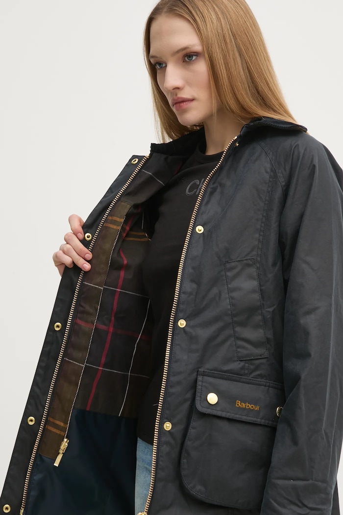 Barbour BEADNELL parka damska z bawełną LWX1402