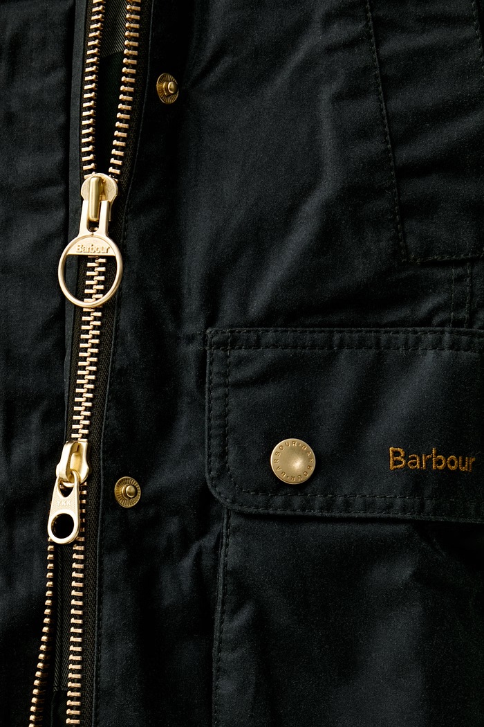 Barbour BEADNELL parka damska z bawełną LWX1402