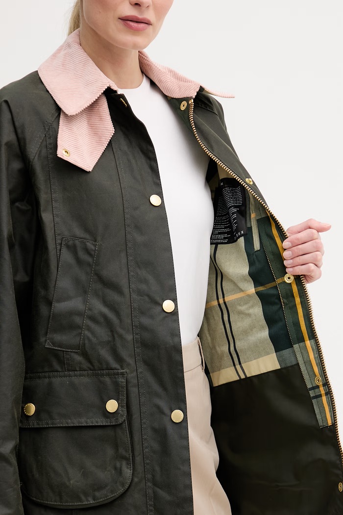 Barbour παρκά γυναικεία με βαμβάκι BEADNELL LWX1402