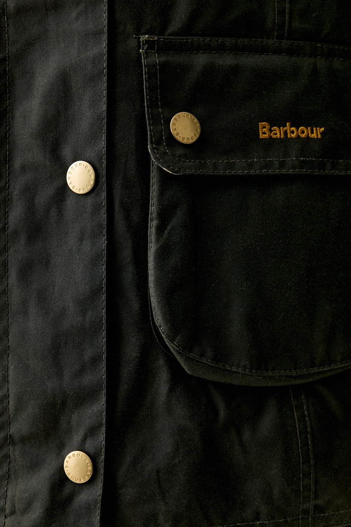 Barbour parka da donna con cotone BEADNELL LWX1402