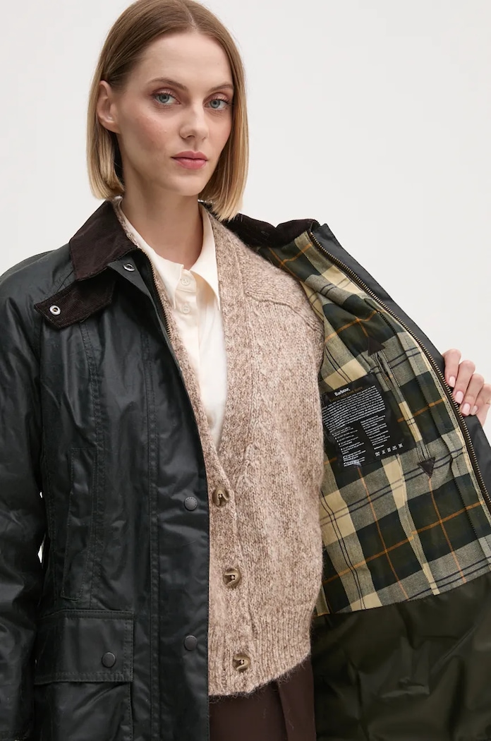 Barbour демисезонная куртка для женщин из хлопка Beadnell LWX0667