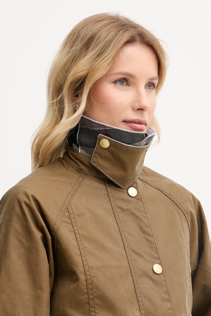 Barbour BEADNELL giacca da donna in cotone marrone LWX1403