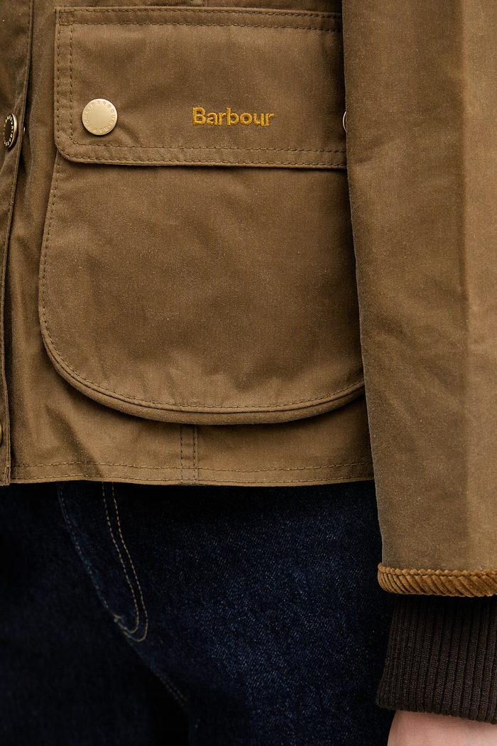 Barbour BEADNELL giacca da donna in cotone LWX1403 marrone