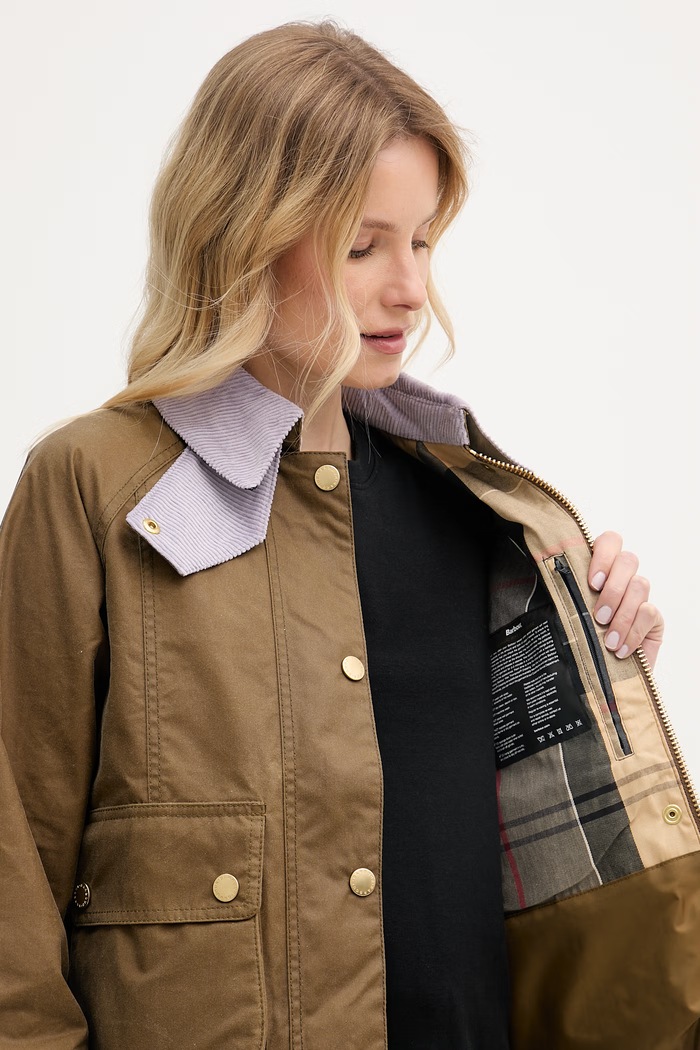 Barbour BEADNELL giacca da donna in cotone LWX1403