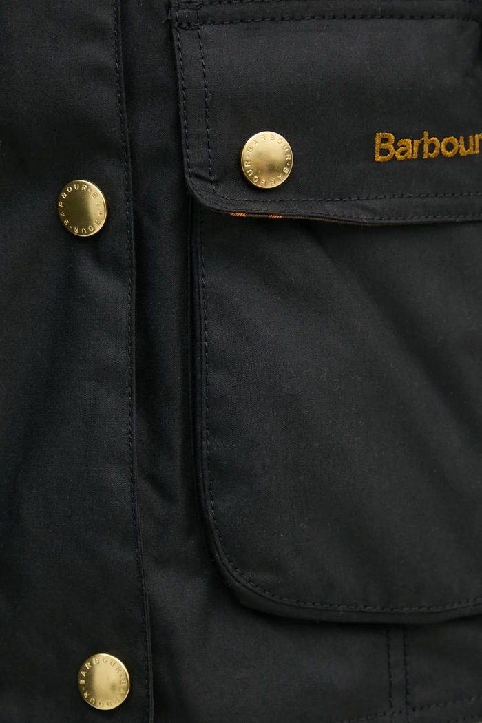 Barbour BEADNELL giacca da donna in cotone LWX1403 nero