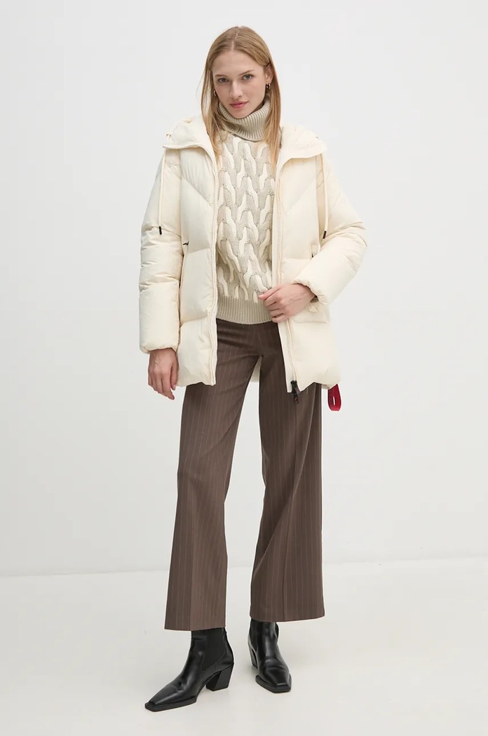 Пухено яке After Label VIENNAN7864.1 бежов AW24