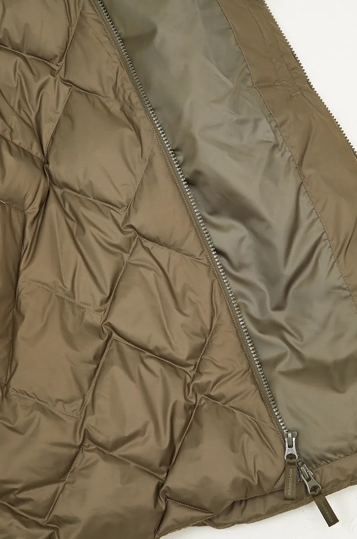 New Balance kurtka puchowa Pinnacle Bomber WJ43503DMO zielony