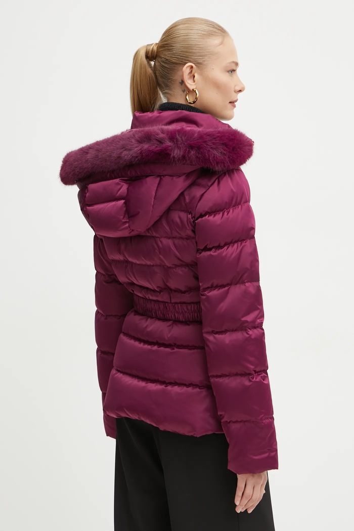 Oblečení Péřová bunda Marciano by Guess JASTIN 4BGL14.7187A burgundské