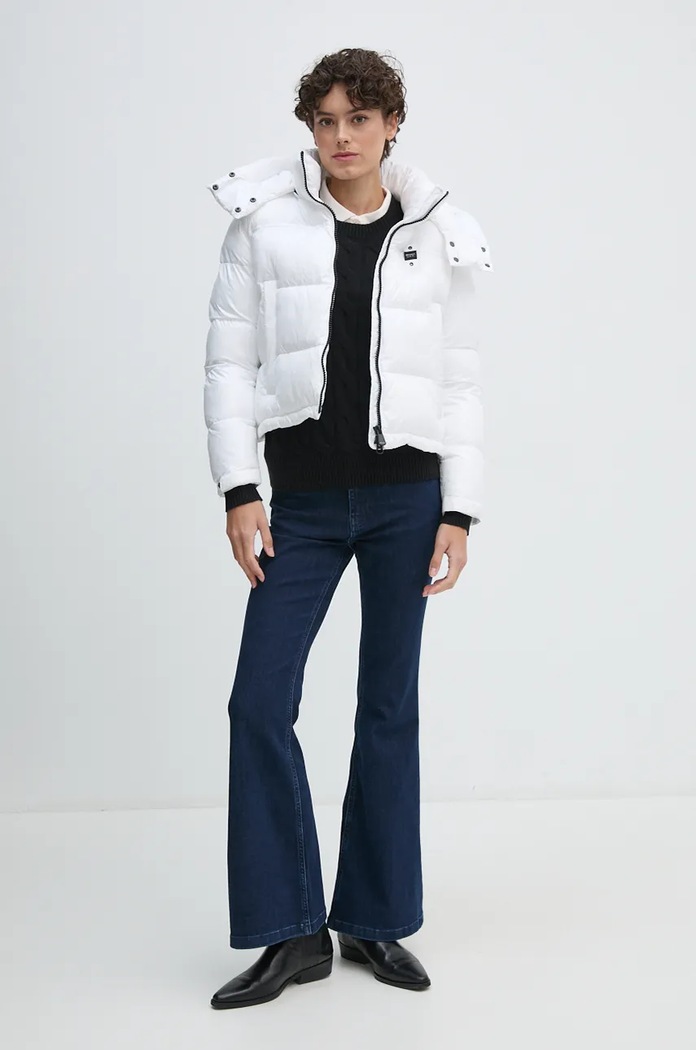 Bunda Blauer 24WBLDC02044 bílá AW24