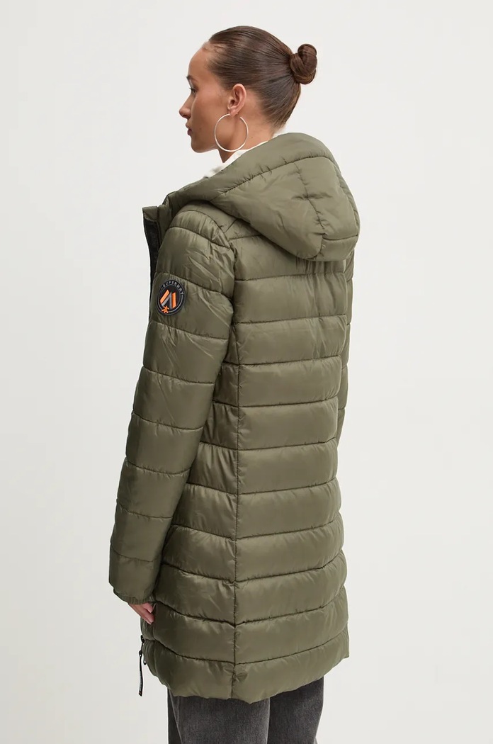Odzież Superdry kurtka W5011719A.8MI zielony