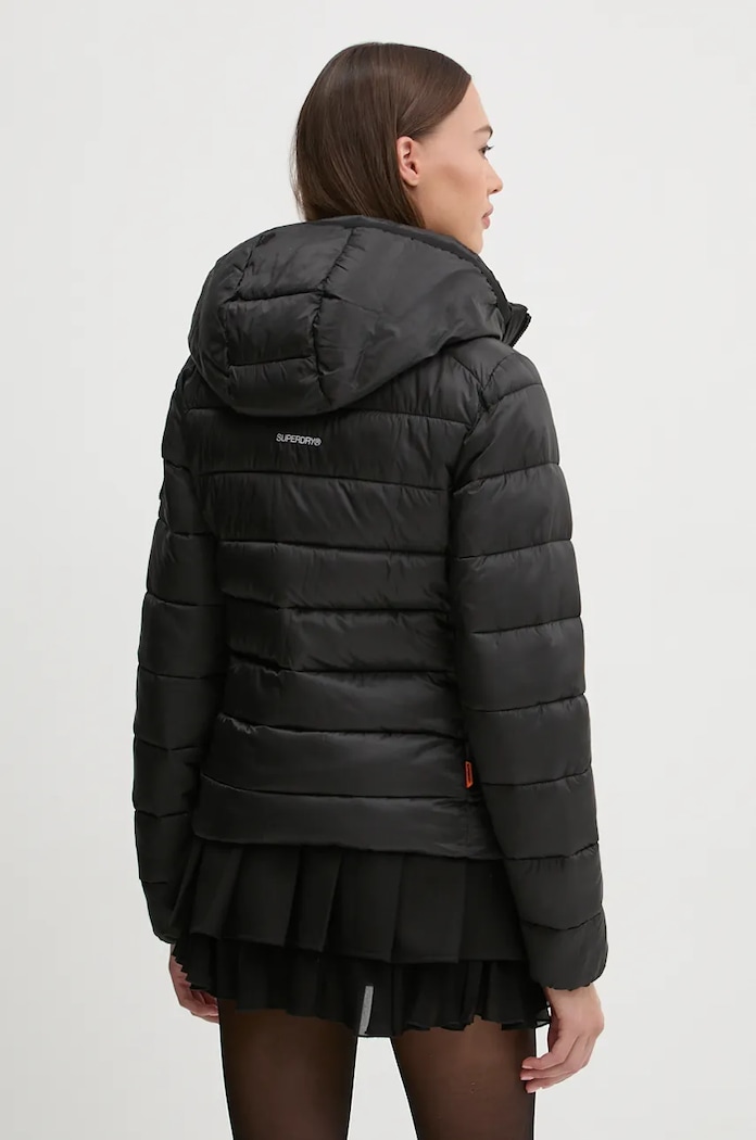 Ruházat Superdry rövid kabát W5011724A.02A fekete