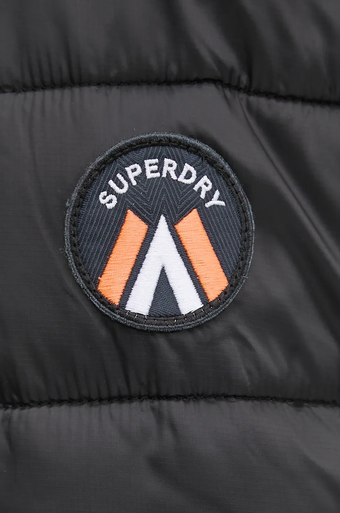 Superdry rövid kabát W5011724A.02A fekete