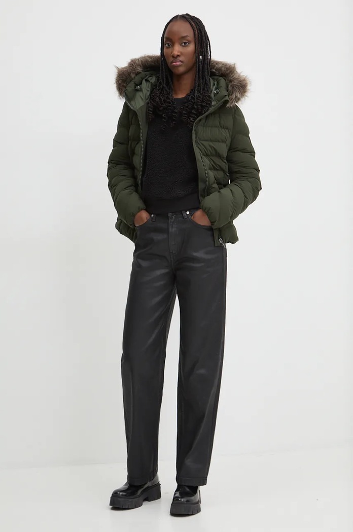 Superdry geaca W5011754A.1KM verde AW24