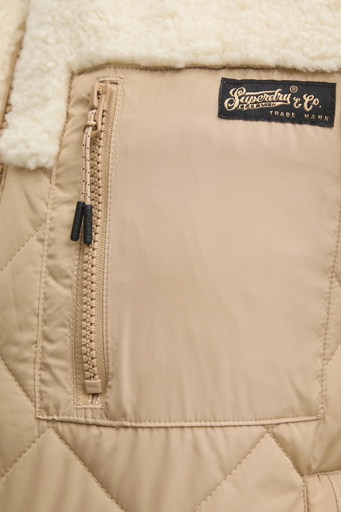 Bunda Superdry béžová W5011771A.DM2
