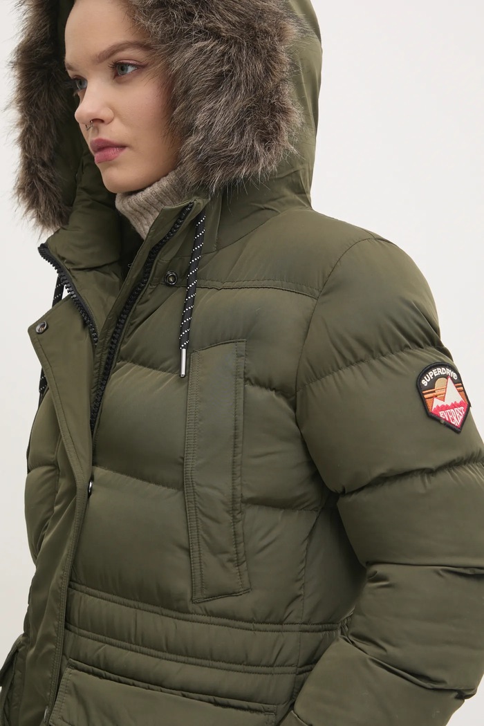 Superdry kurtka W5011788A.ZC3 zielony