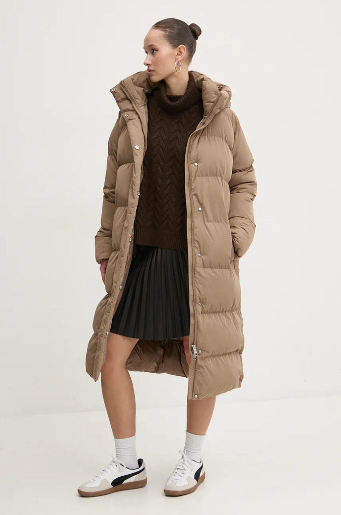 Superdry rövid kabát W5011801A.8KO barna AW24