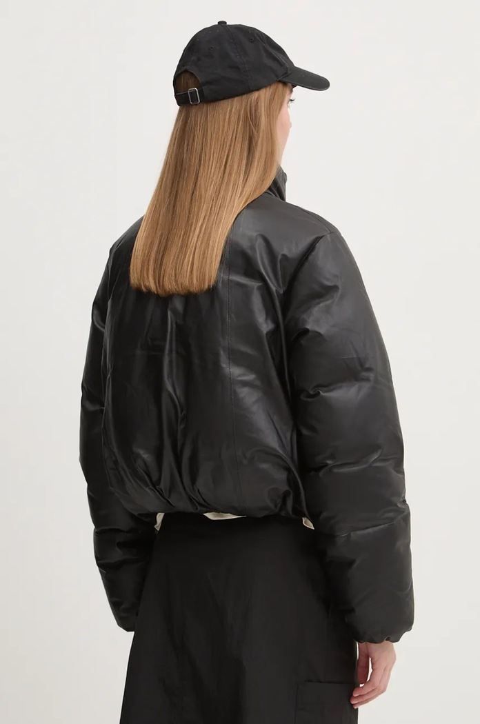 Odjeća Kožna pernata jakna MOOSE KNUCKLES M34LL317 crna
