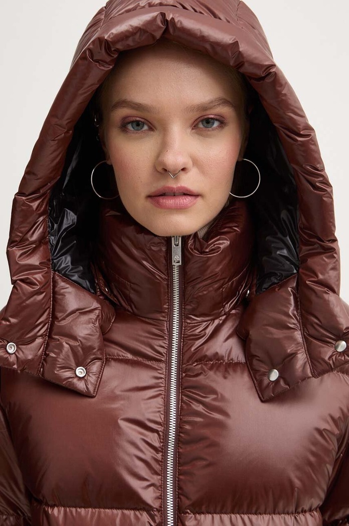 Pernata jakna MOOSE KNUCKLES Juniper smeđa M34LP218