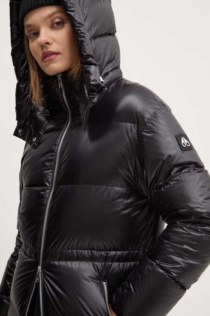 Péřová bunda MOOSE KNUCKLES Juniper černá M34LP218