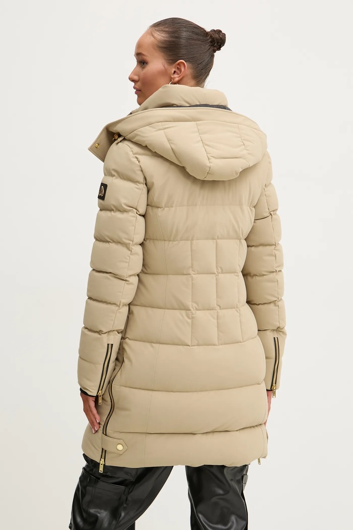 Oblečení Péřová bunda MOOSE KNUCKLES M34LP228GS béžová