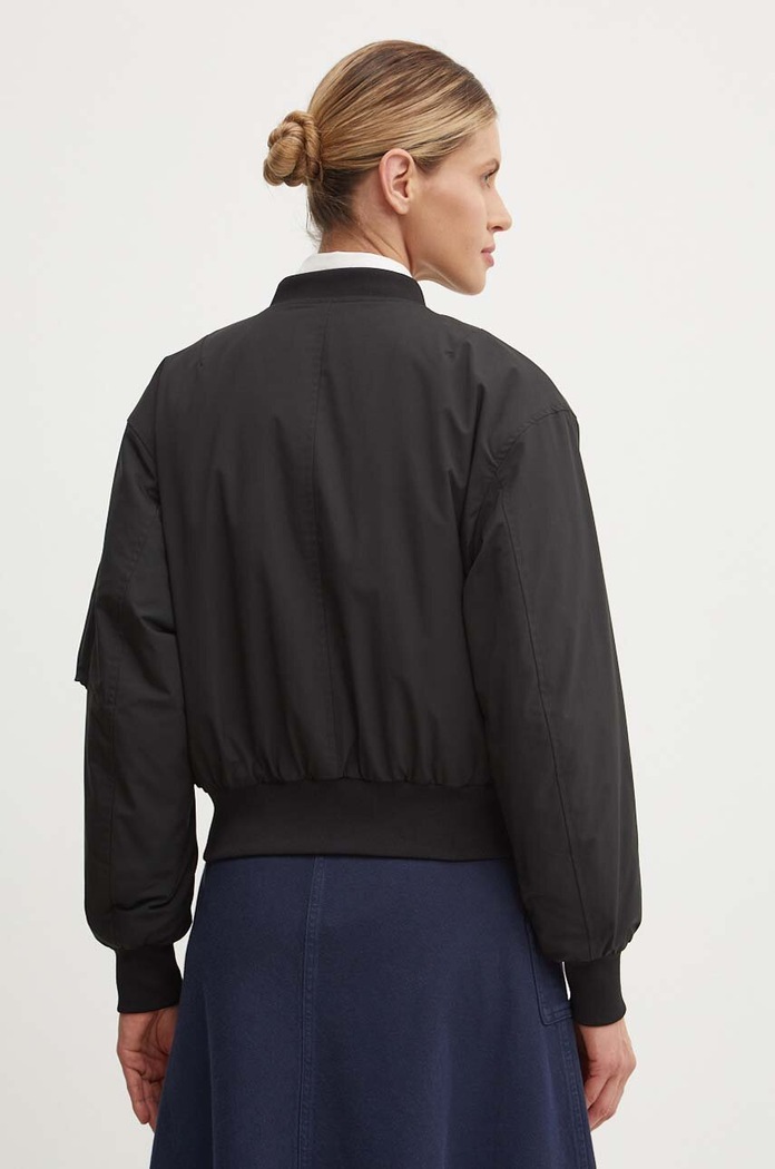 Ρούχα Μπουφάν bomber A.P.C. blouson haley PSAIY.F02843 μαύρο