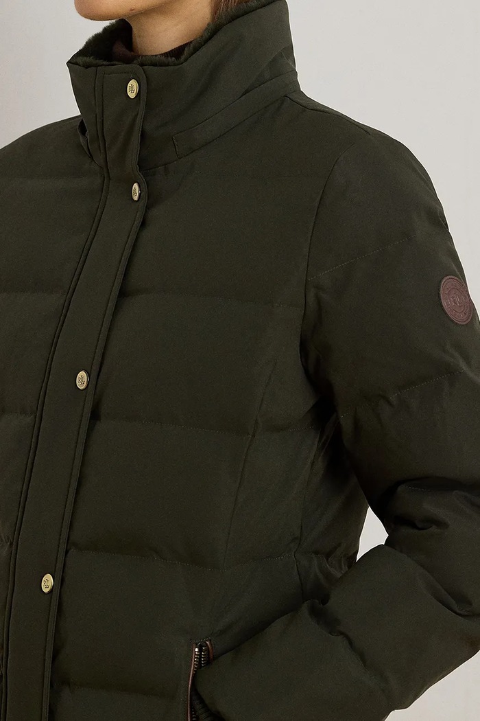 Lauren Ralph Lauren kurtka puchowa damska zielony 297957509
