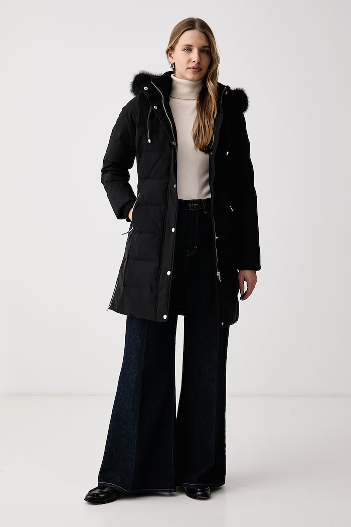 Lauren Ralph Lauren Пуховая куртка для женщин 297957509 чёрный AW25