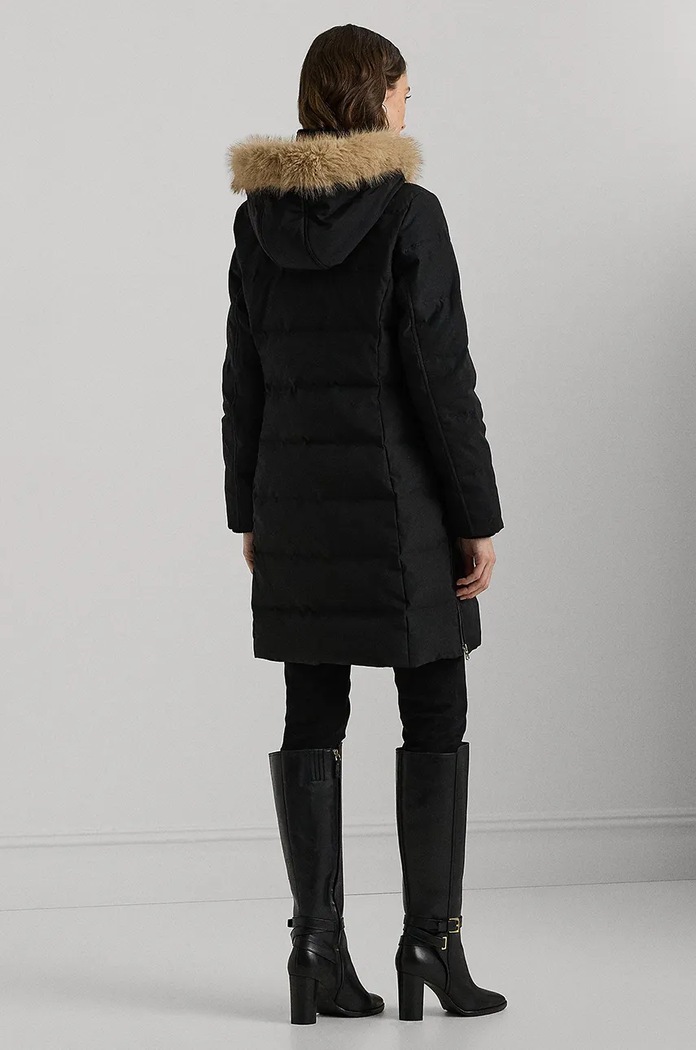 Páperová bunda Lauren Ralph Lauren 297957509 čierna AW25