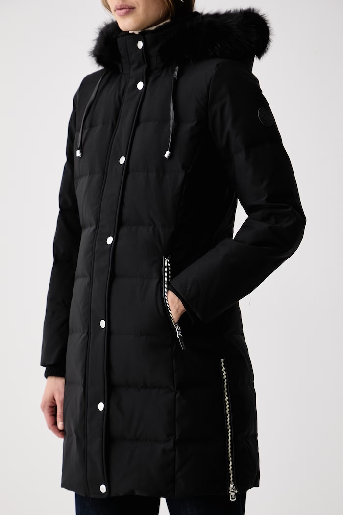 Пуховая куртка для женщин Lauren Ralph Lauren 297957509 чёрный