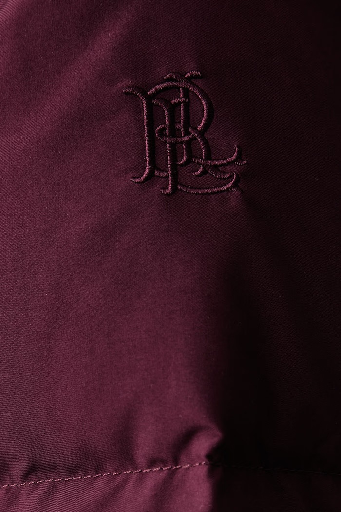 Kurtka pikowana damska Lauren Ralph Lauren 297962420 bordowy