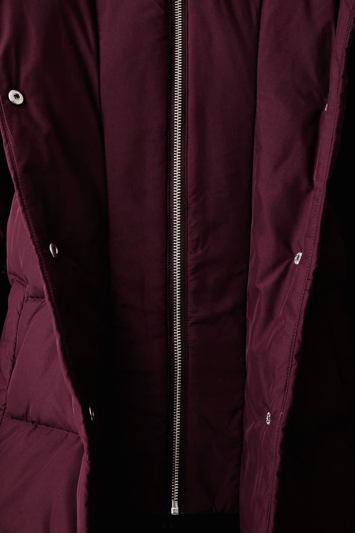 Kurtka pikowana damska Lauren Ralph Lauren bordowy 297962420