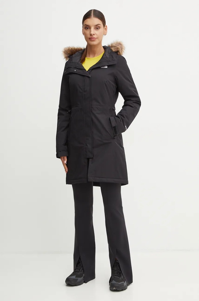 Bunda parka The North Face Zaneck Parka NF0A4M8YKX71 čierna AW24