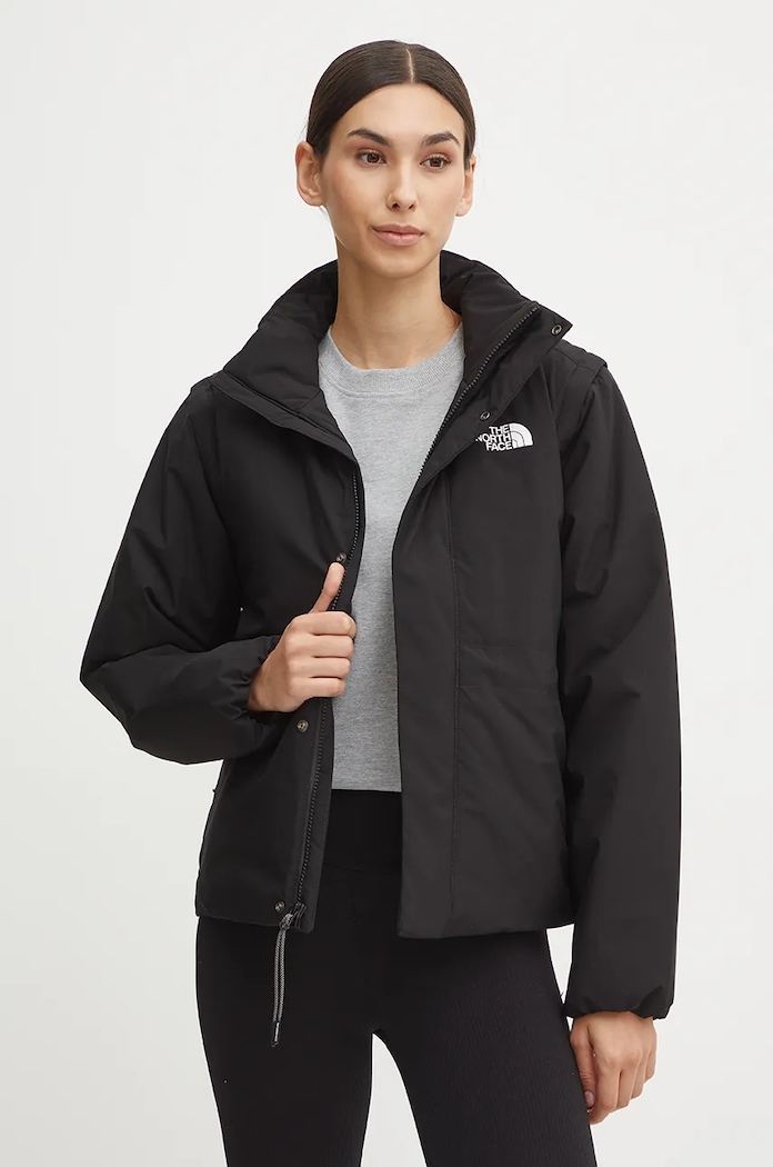 Яке The North Face Padded 2 in 1 Conv Jacket лека изолация черен NF0A89GXJK31