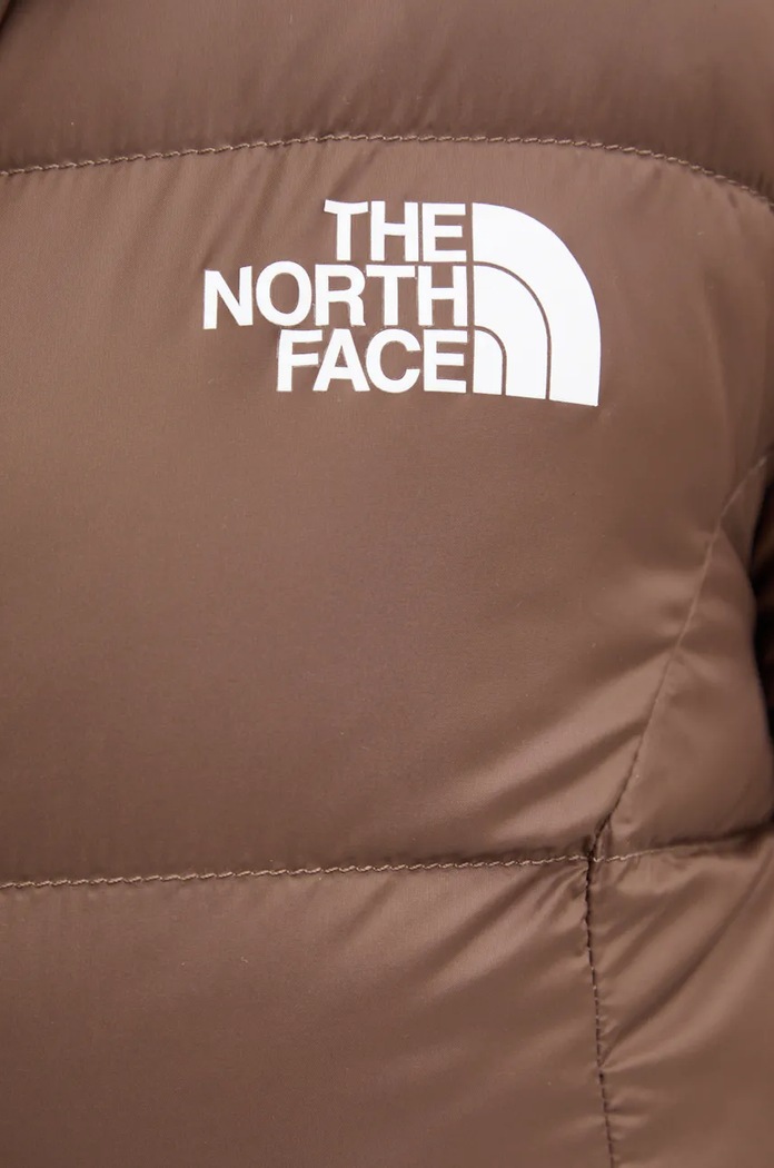Páperová bunda The North Face Hyalite NF0A7Z9R1OI1 hnedá