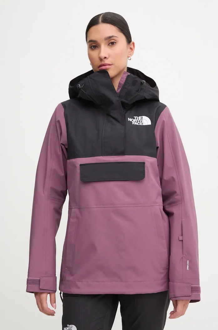 Μπουφάν The North Face Driftview χειμερινά σπόρ ροζ NF0A82W144O1