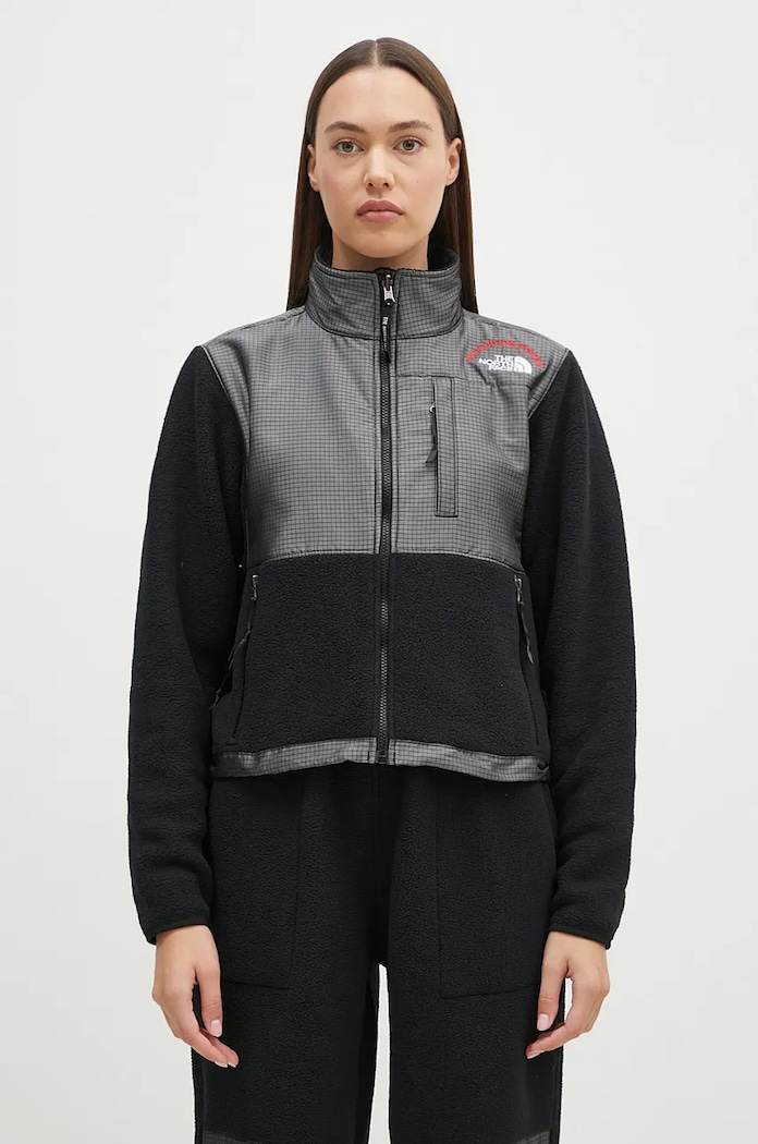 Fleecová mikina The North Face TNF x 30th Years HMLYN vzorovaný sivá NF0A88YR4O41